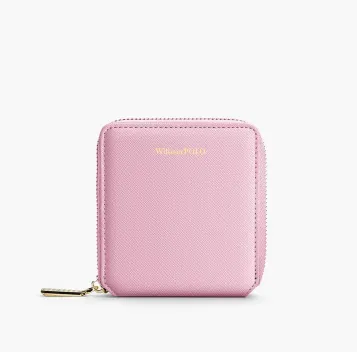 GRACEFUL GRAZE PINK MINI WALLET